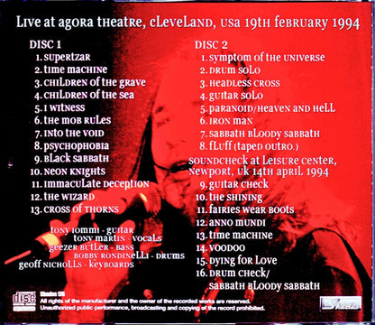 Black Sabbath/OH, USA 1994