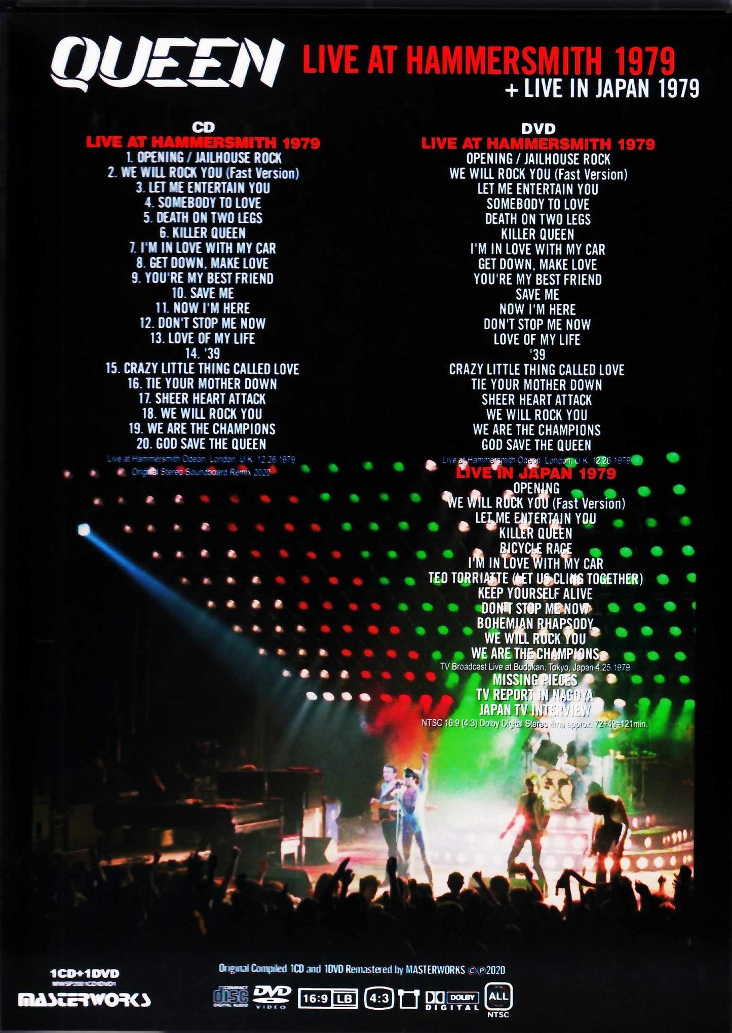 Queen/Hammersmith 1979 London,UK 1979 New Master 2020 Revised Edition