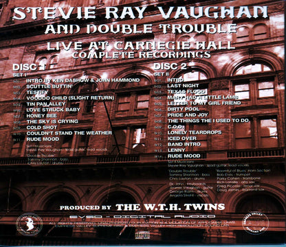 Stevie Ray Vaughan/NY,USA 1984 2Shows Complete