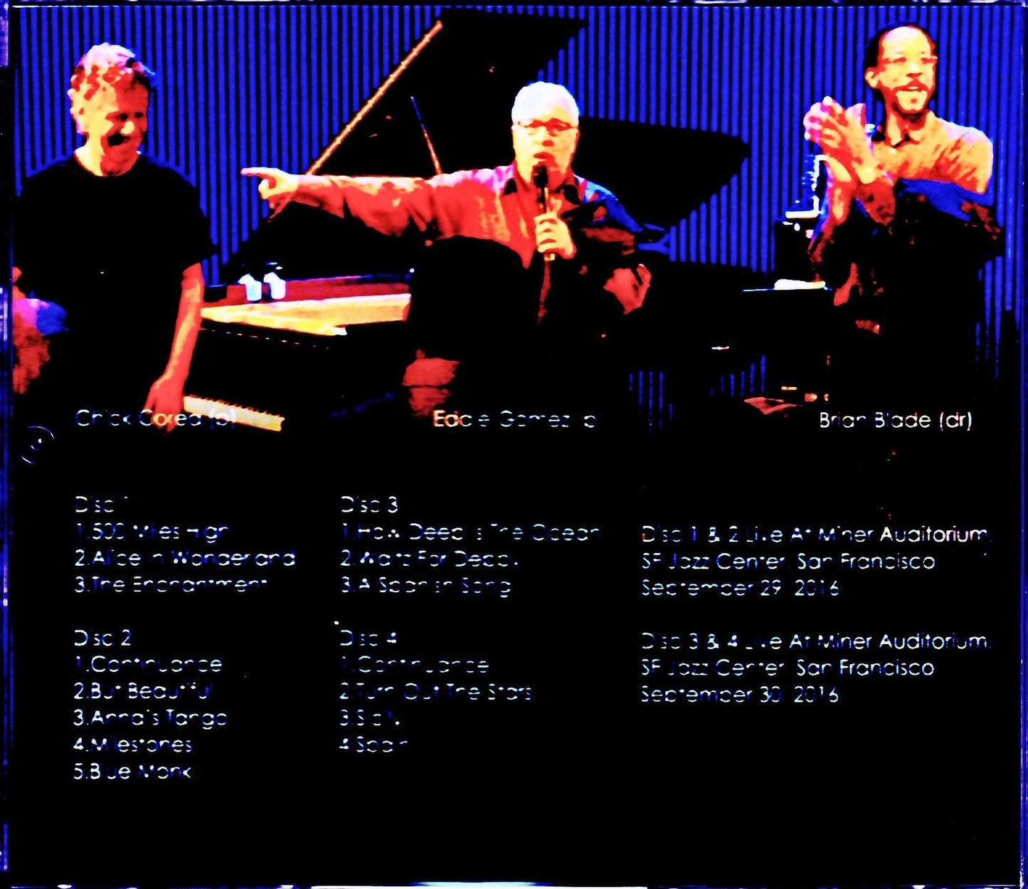 Chick Corea Trio/CA,USA 2016
