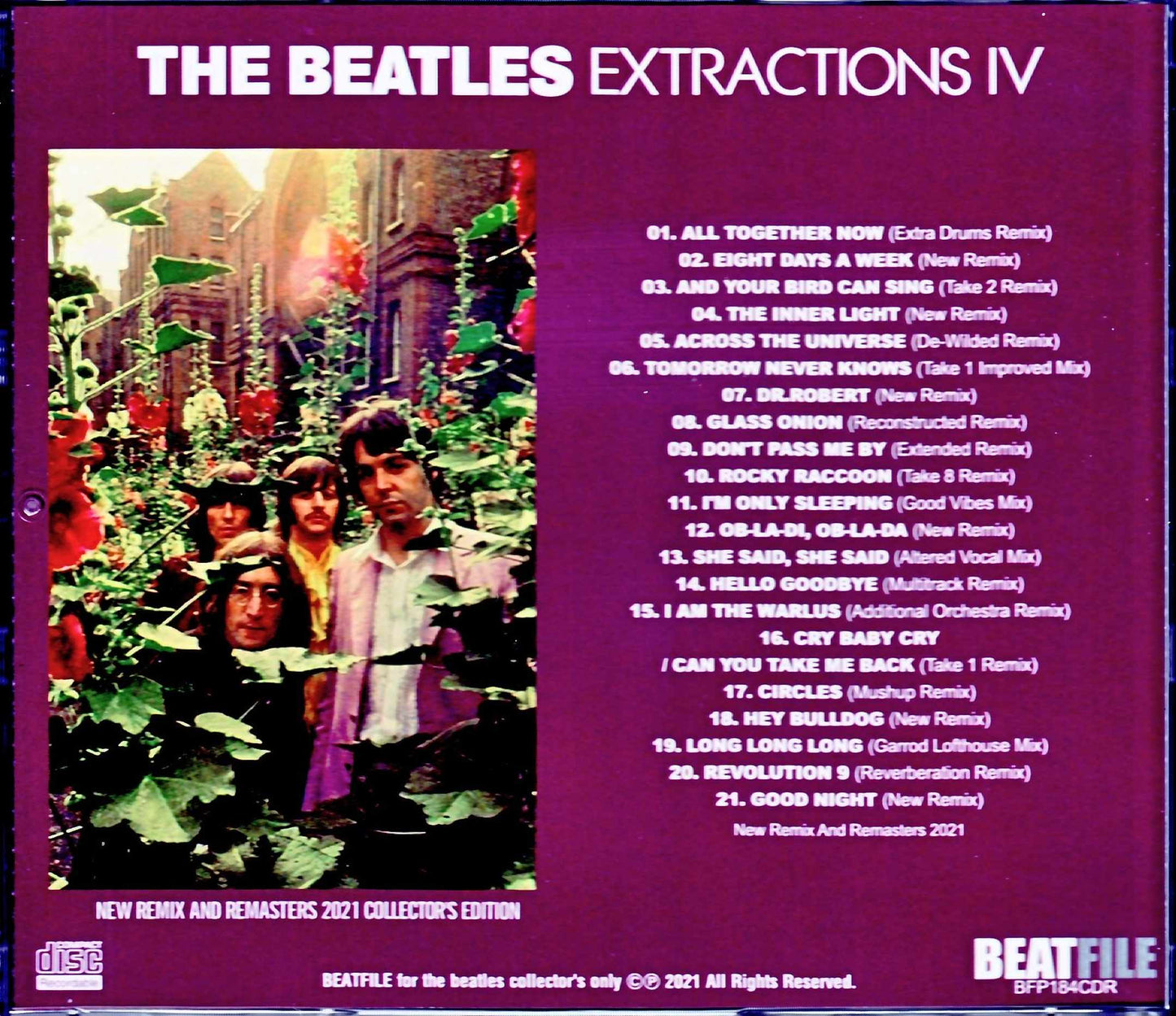 Beatles/Extractions IV New Remix and Remasters 2021