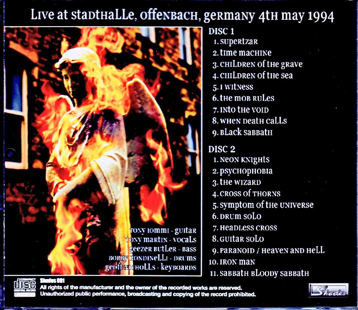 Black Sabbath/Germany 1994