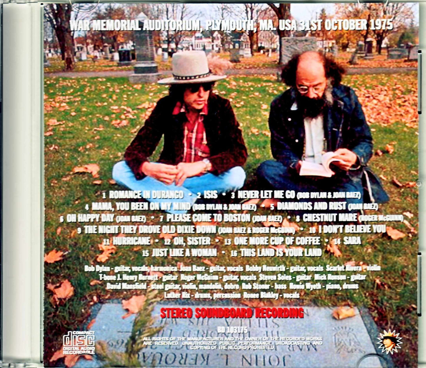 Bob Dylan/MA,USA 1975
