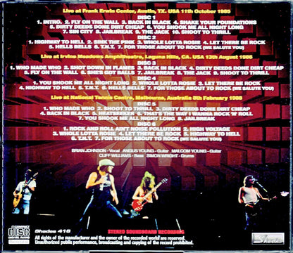 AC/DC/Soundboard Collection 1985-1988 Remastered