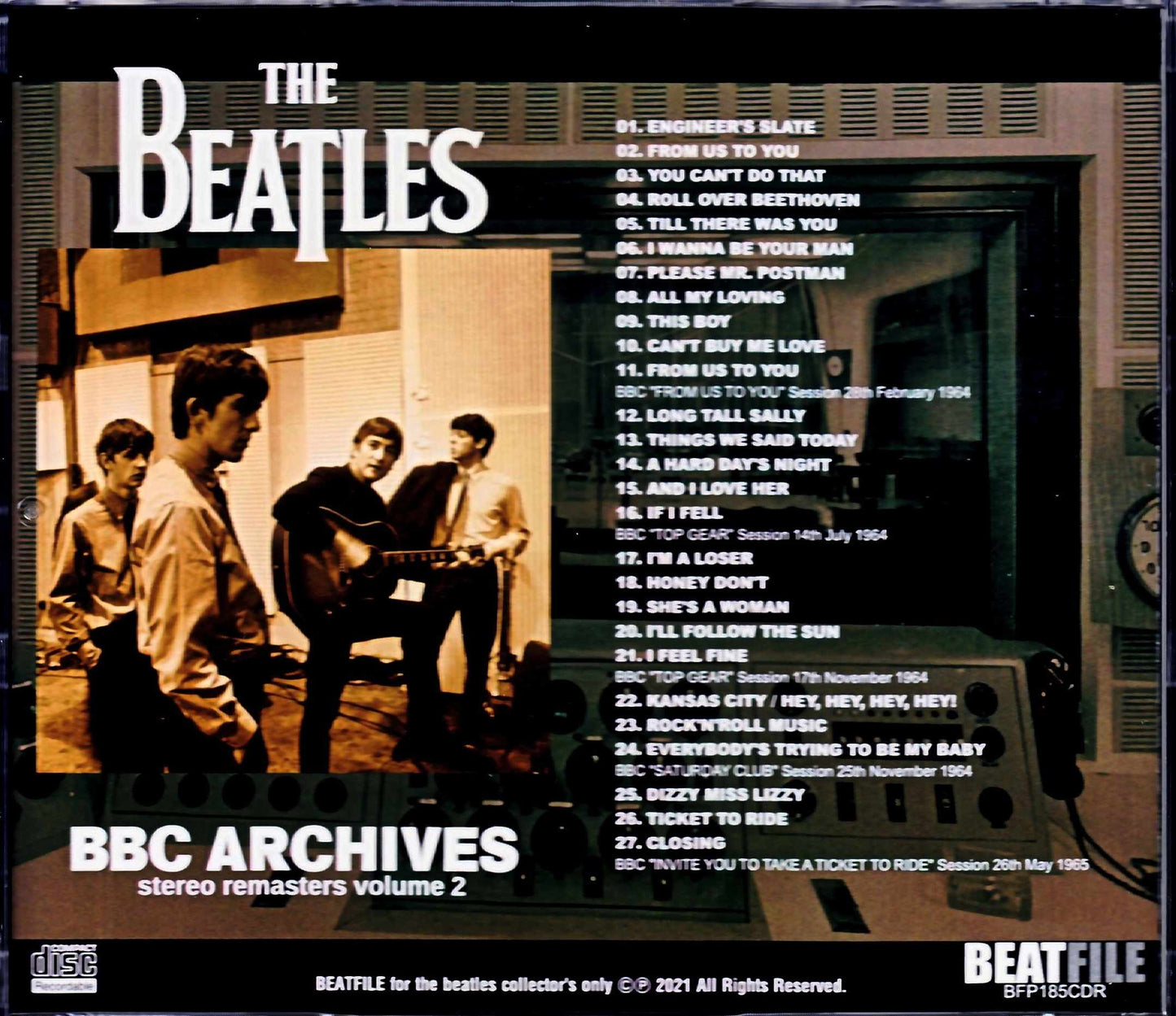 Beatles/BBC Archives Stereo Remasters Vol.2