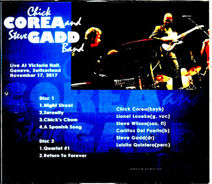 Chick Corea,Steve Gadd/Switzerland 2017