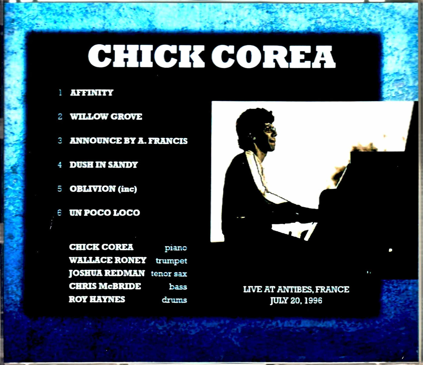 Chick Corea,Joshua Redman/Memories of Bud Powell France 1996