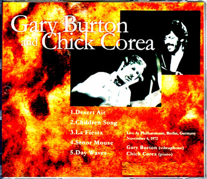 Chick Corea,Gary Burton/Germany 1972