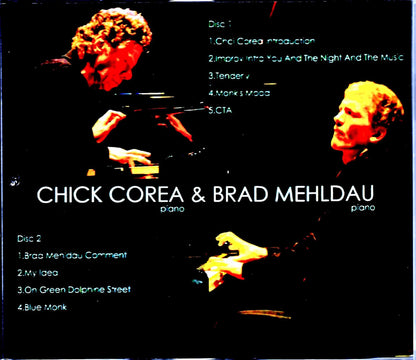 Chick Corea,Brad Mehldau/NY,USA 2016