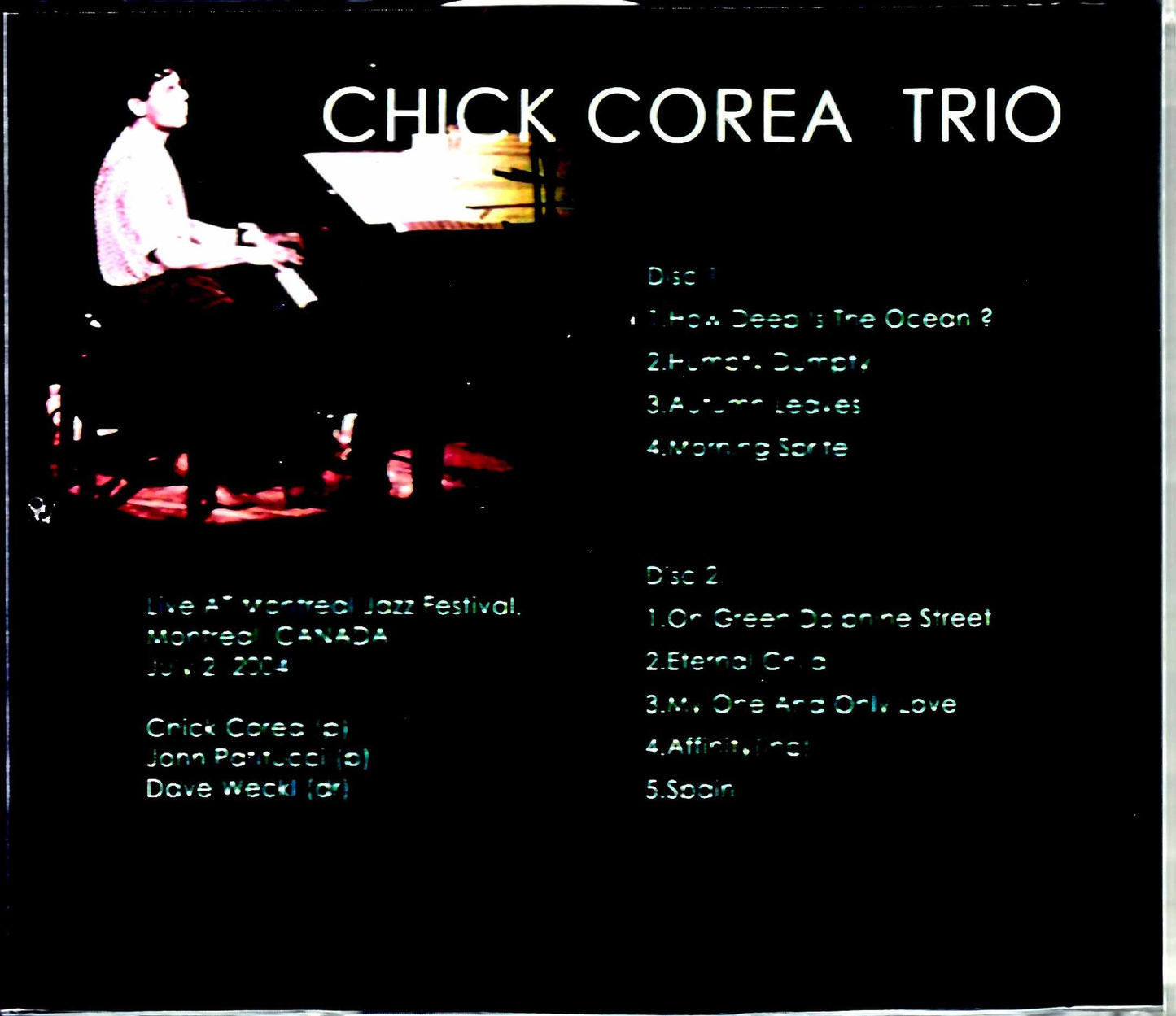 Chick Corea Trio/Canada 2004