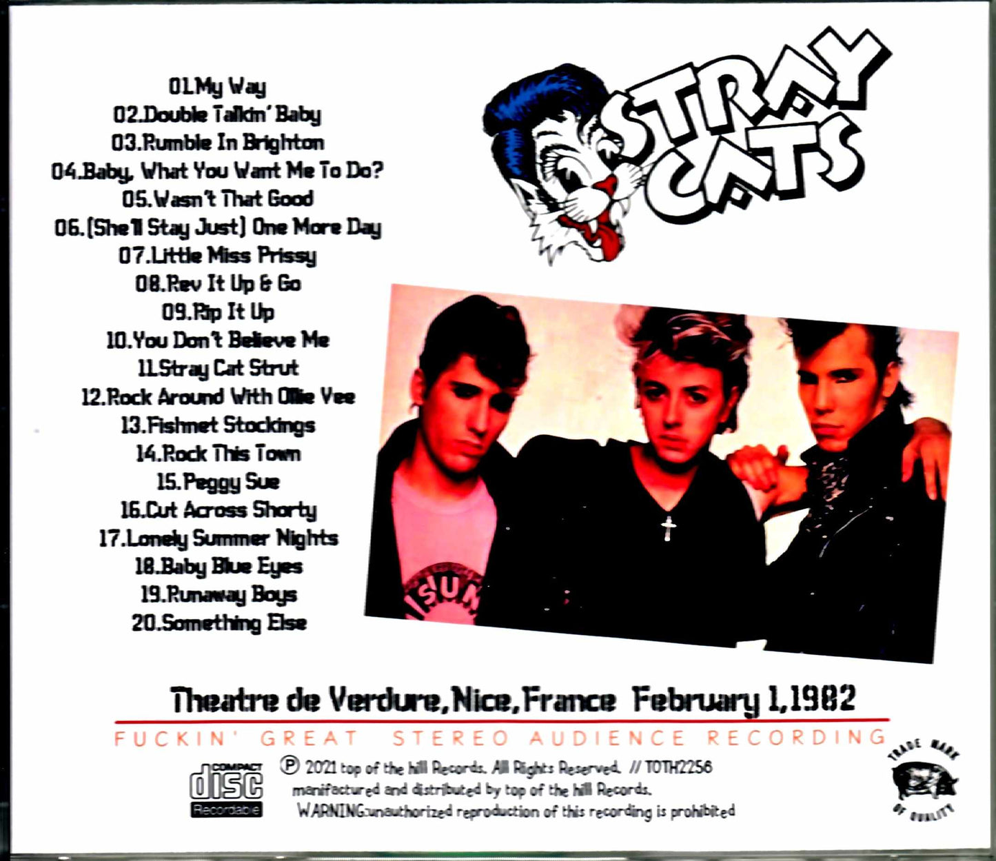 Stray Cats/France 1982