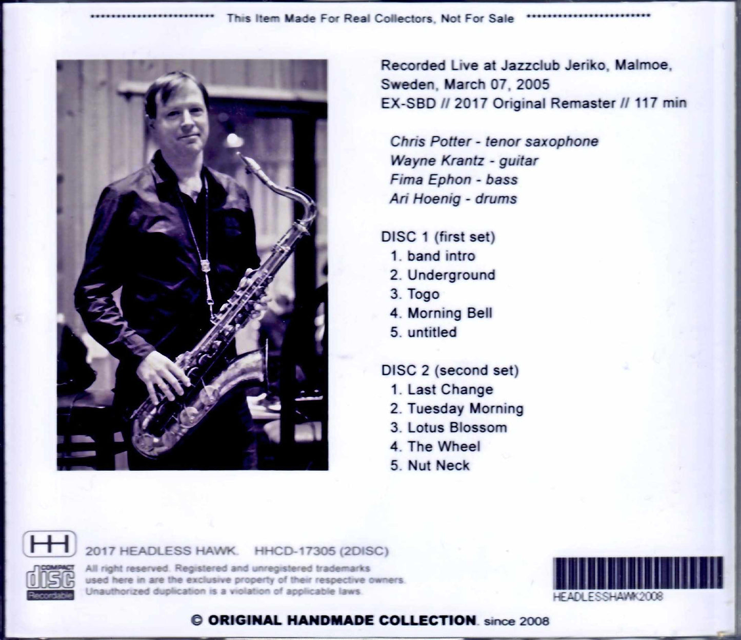 Chris Potter Group/Sweden 2005