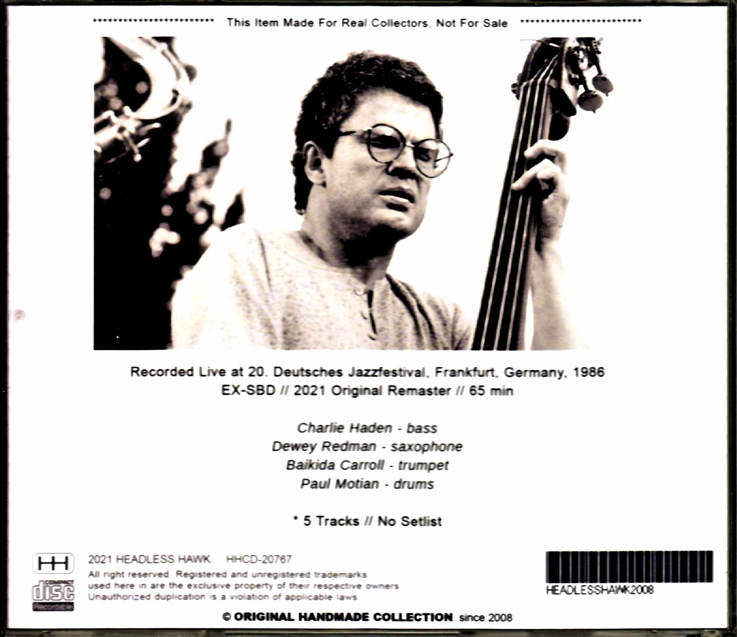 Charlie Haden's American Jazz Quartet/Germany 1986