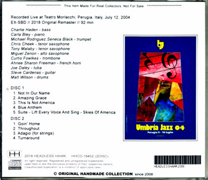 Charlie Haden's Liberation Music Orchestra/Italy 2004