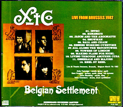 XTC/Belgium 1982