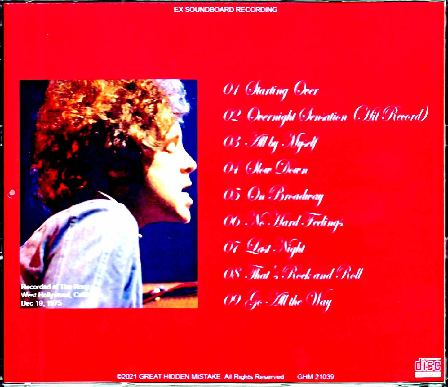 Eric Carmen/CA, USA 1975