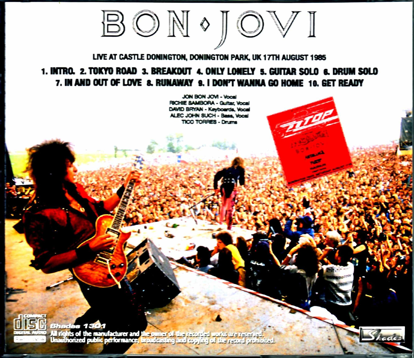 Bon Jovi/England,UK 1985