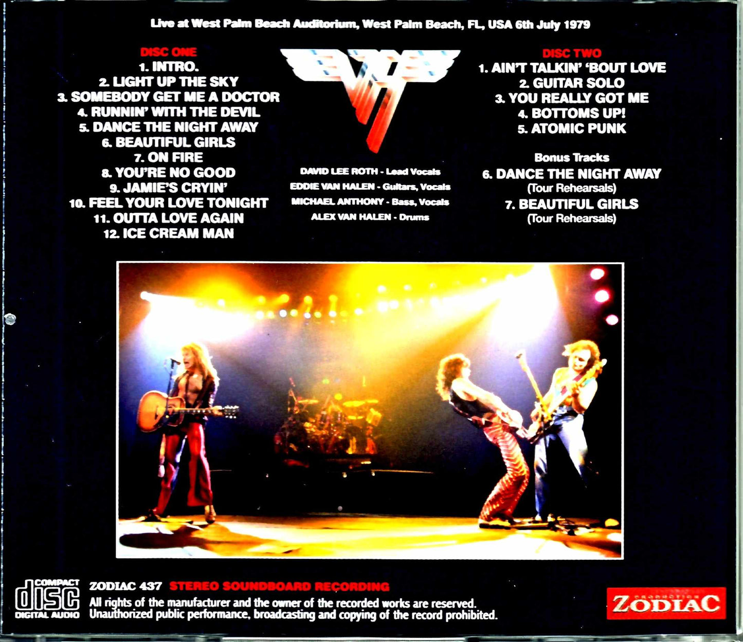 Van Halen/FL,USA 1979
