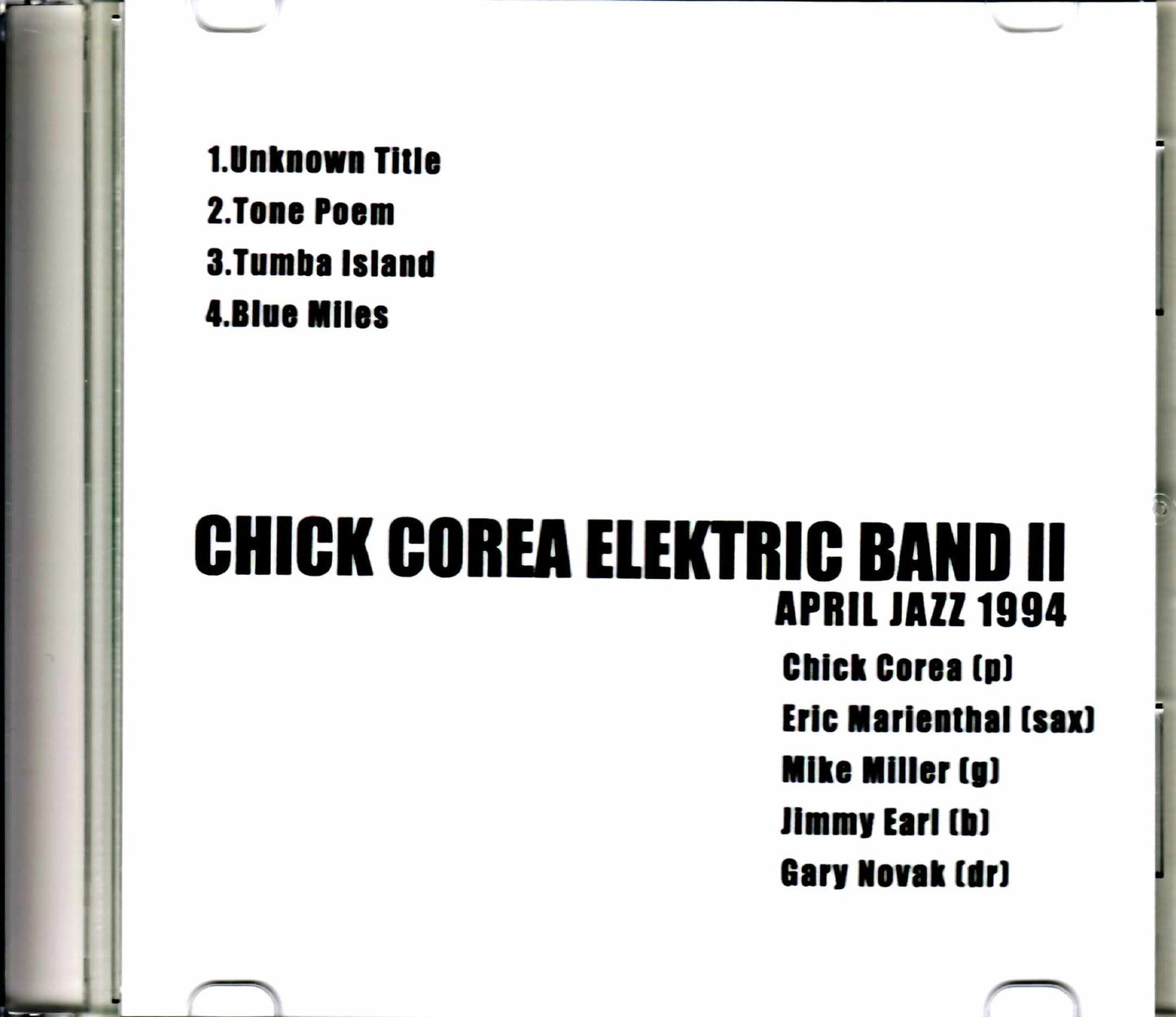 Chick Corea Elektric Band II/Finland 1994