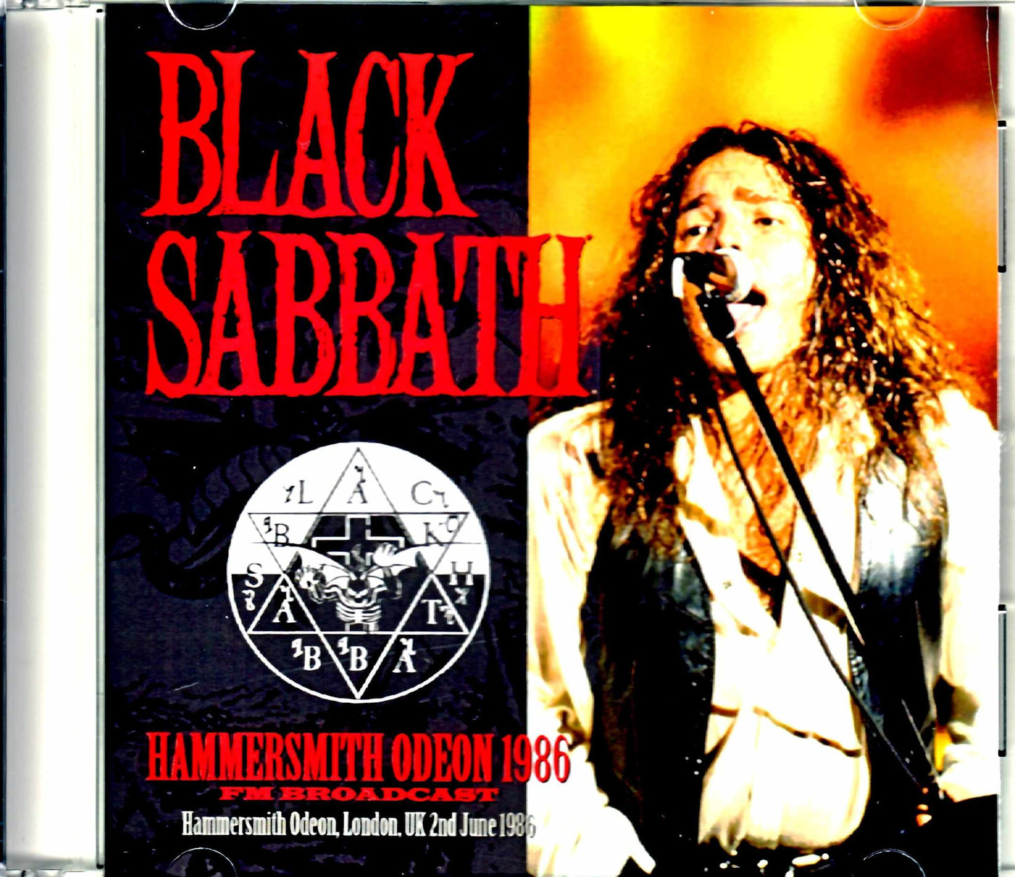 Black Sabbath/London,UK 6.2.1986