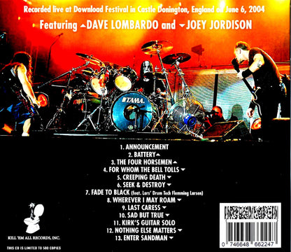 Metallica/Live without Lars England, UK 2004
