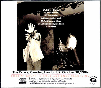 Suicide/London,UK 1986