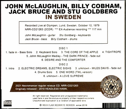 John McLaughlin Quartet/Sweden 1979