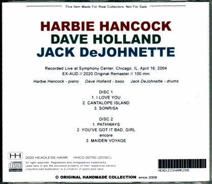 Herbie Hancock,Dave Holland,Jack DeJohnette/IL,USA 2004