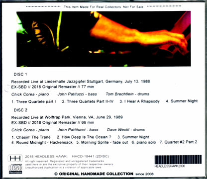 Chic Corea Acoustic Trio/Germany 1988 & more