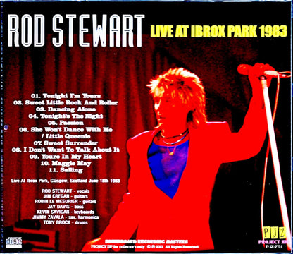 Rod Stewart/Scotland,UK 1983