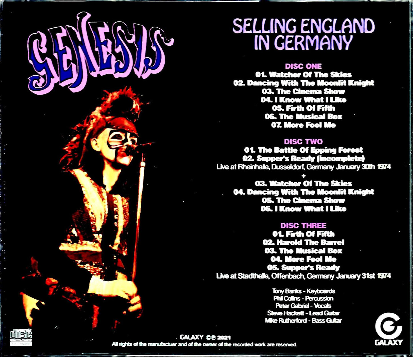 Genesis/Germany 1974 2Days