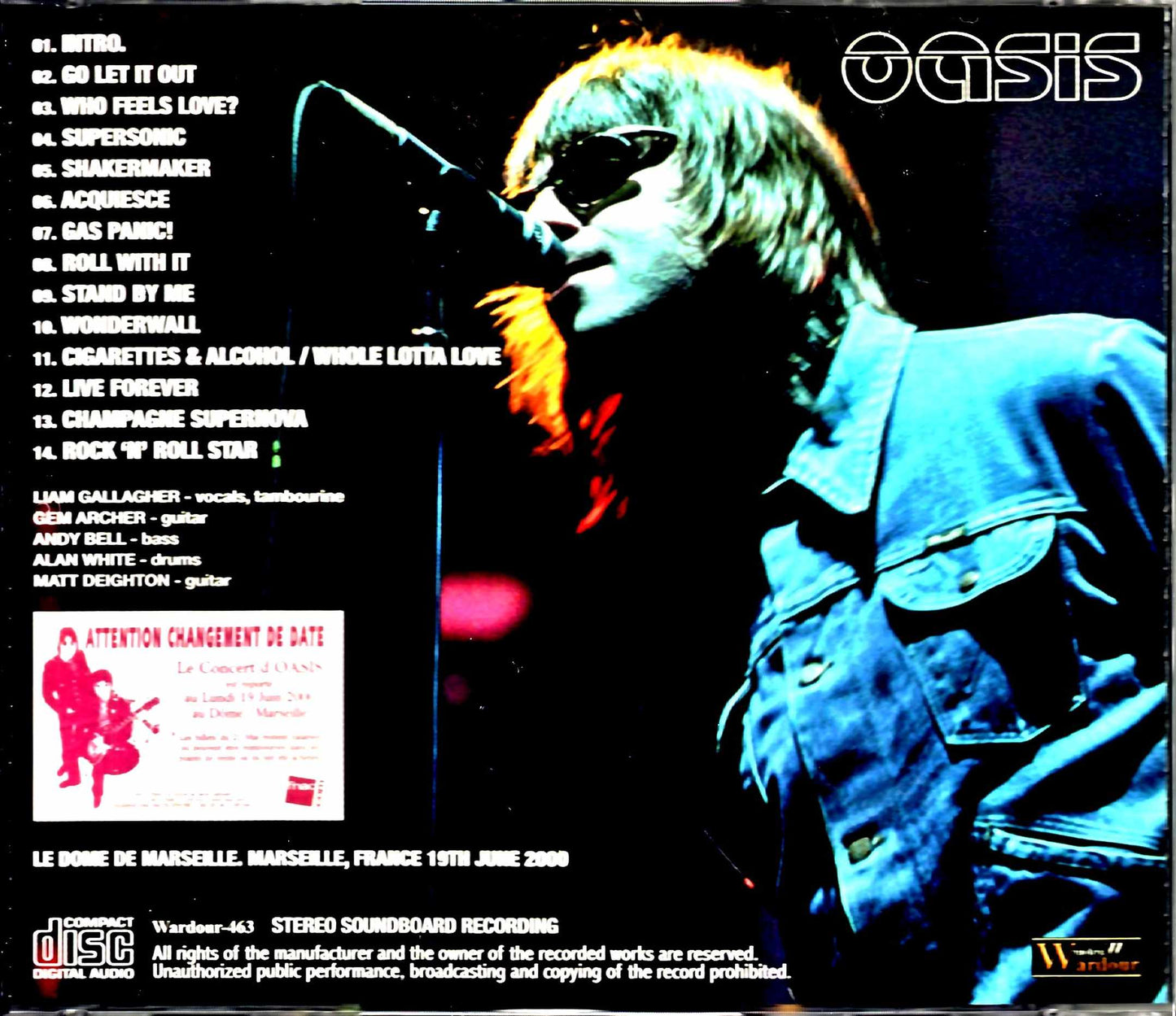 Oasis/France 2000