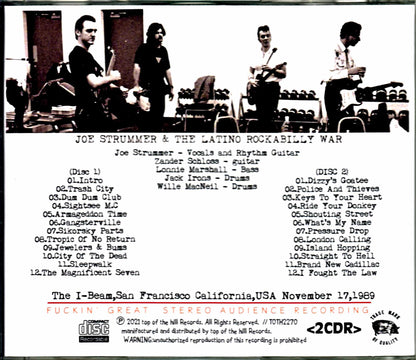 Joe Strummer & the Latino Rockabilly War/CA,USA 1989
