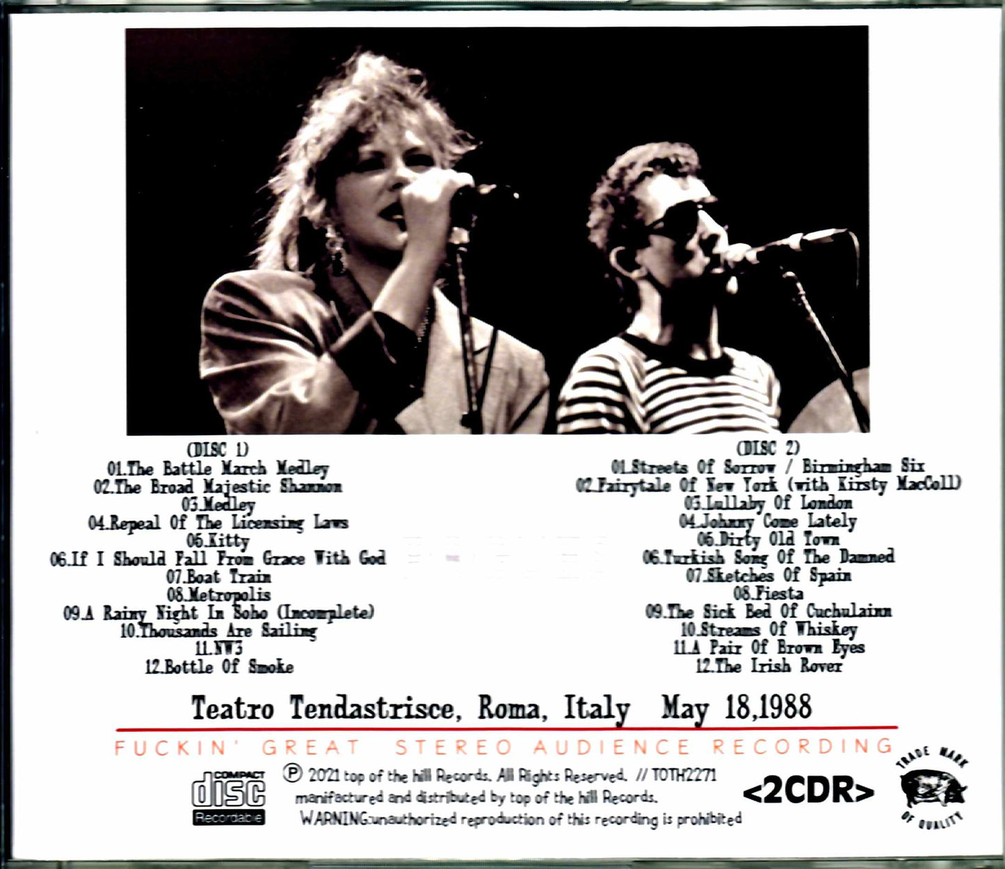 Pogues/Italy 1988