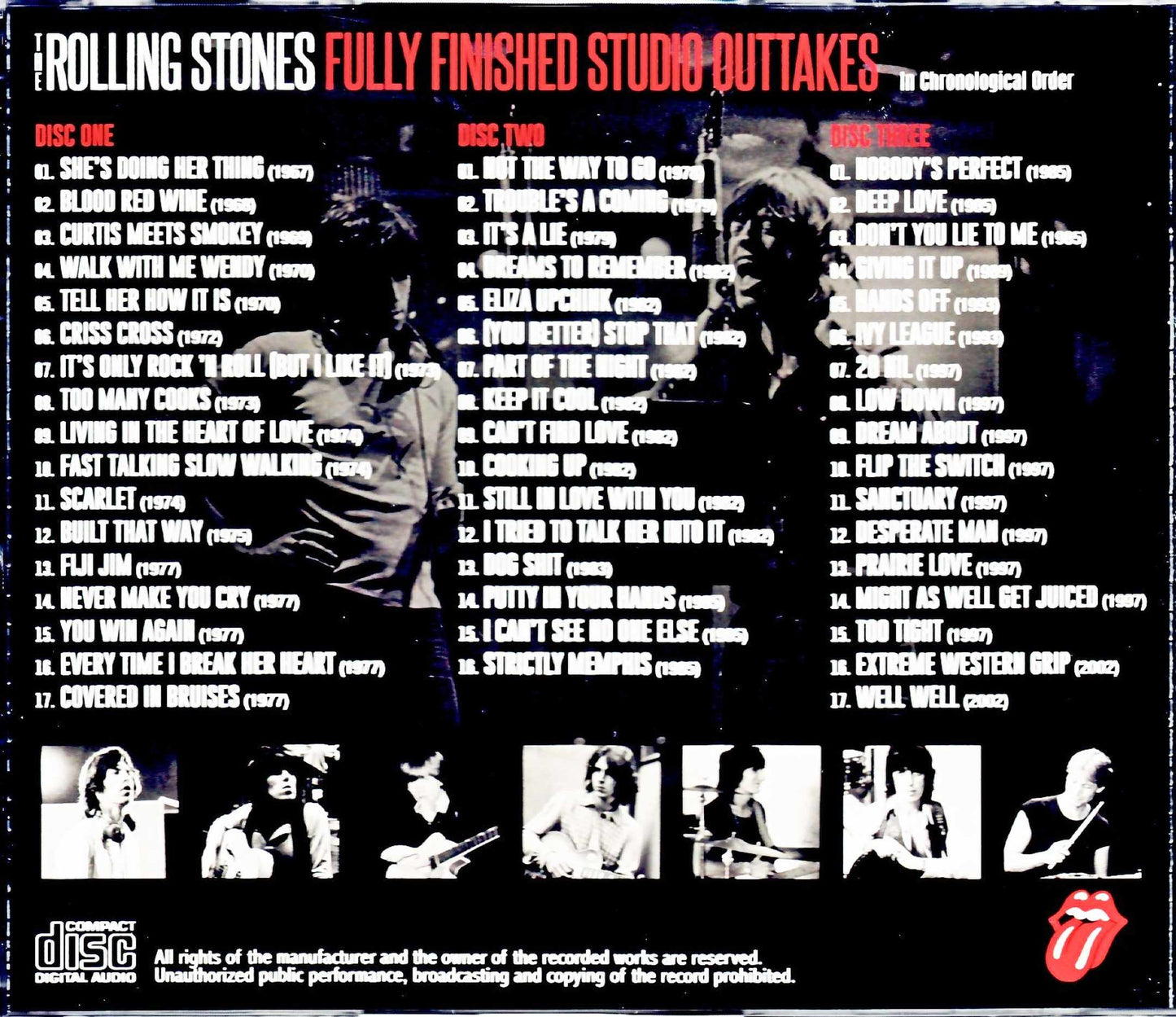 Rolling Stones/Fully Finished Studio Outtakes Remastered
