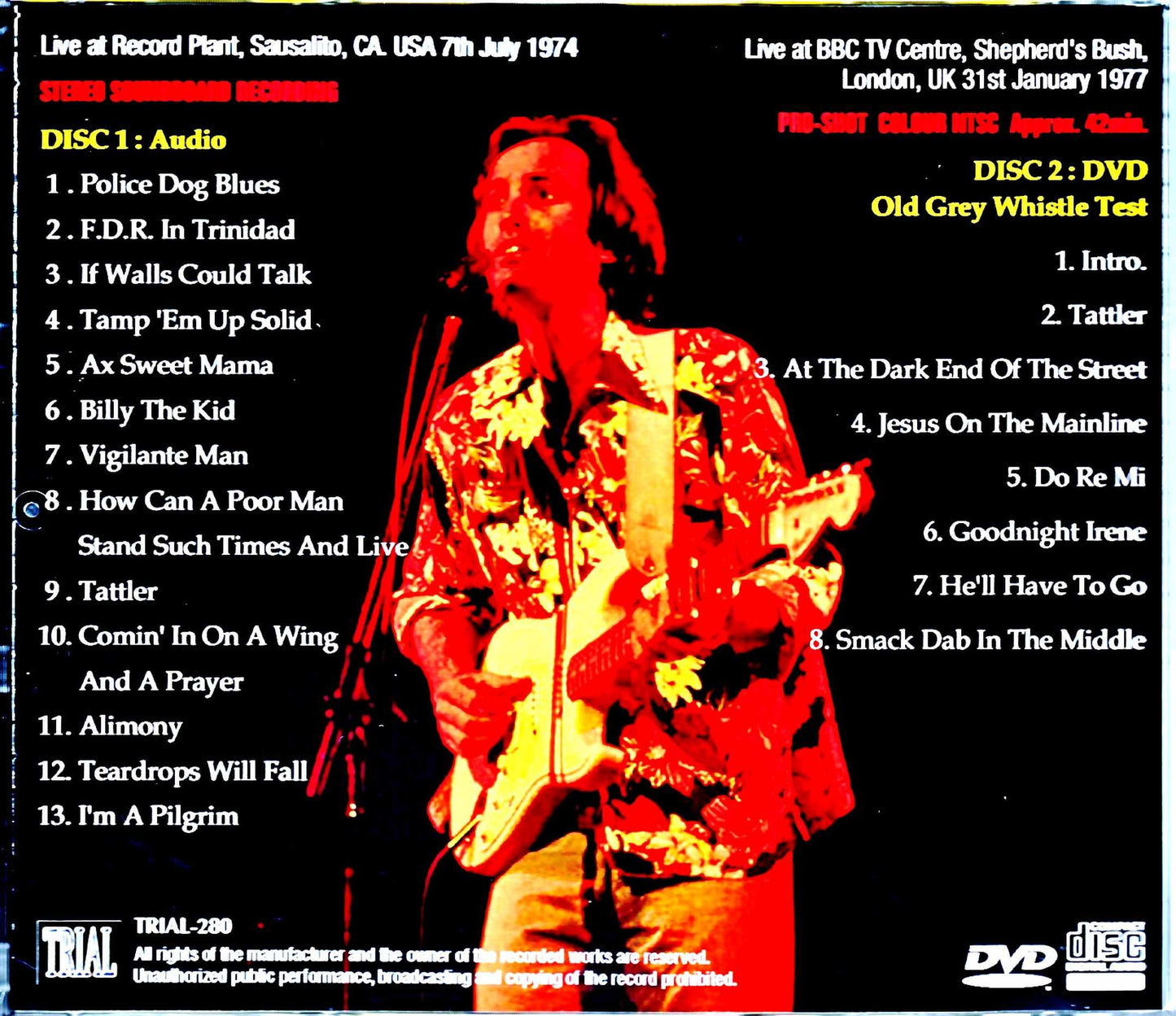 Ry Cooder/CA, USA 1974 & more