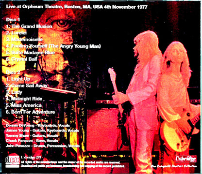 Styx/MA, USA 1977