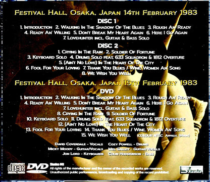 Whitesnake/Osaka,Japan 1983 2Days S & V