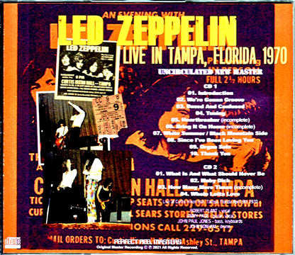 Led Zeppelin/FL, USA 4.9.1970