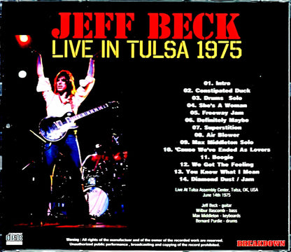 Jeff Beck/OK, USA 1975