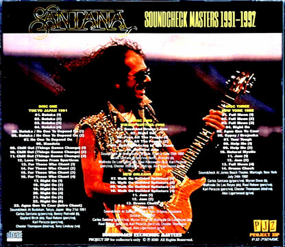 Santana/Soundcheck Rehearsals 1991-1992