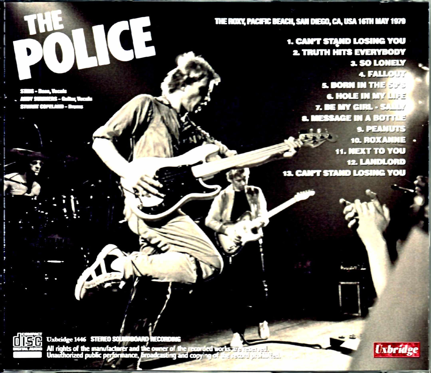 Police/CA,USA 1979 Pre-FM Radio Reel