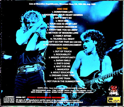 Hall & Oates/CA,USA 1988 Upgrade