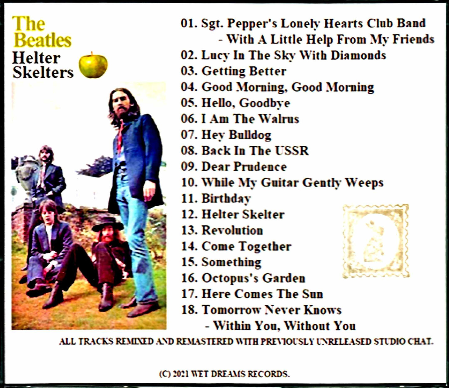 Beatles/Previously Unreleased Studio Chat