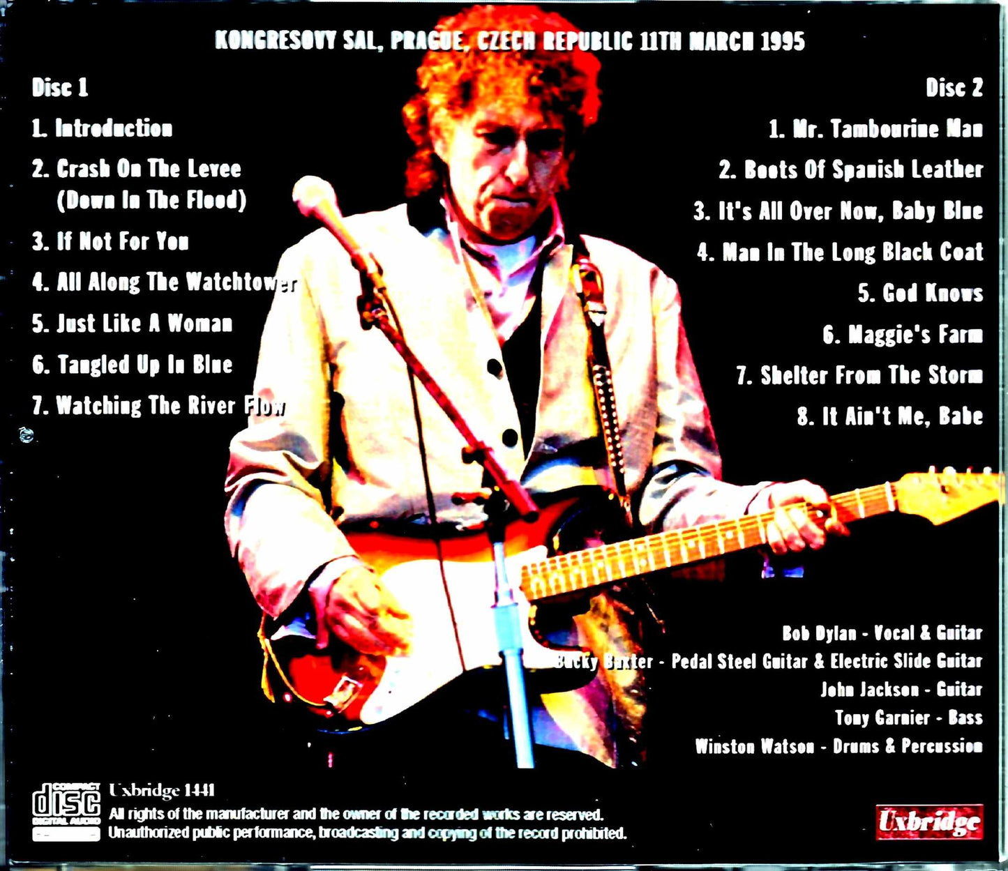 Bob Dylan/Czech Republic 3.11.1995