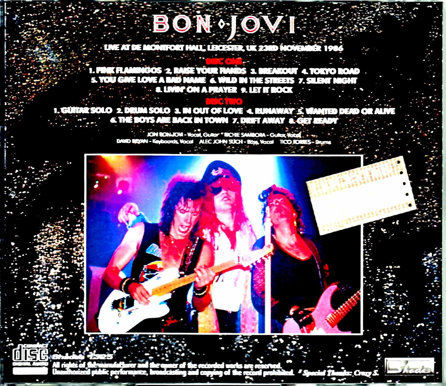 Bon Jovi/UK 11.23.1989