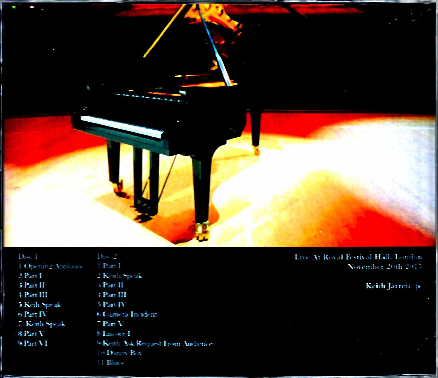 Keith Jarrett/London,UK 2015 Upgrade