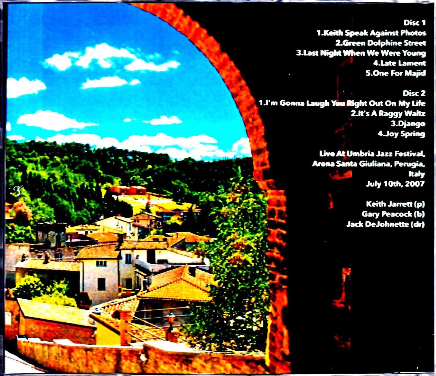 Keith Jarrett Trio/Italy 2007