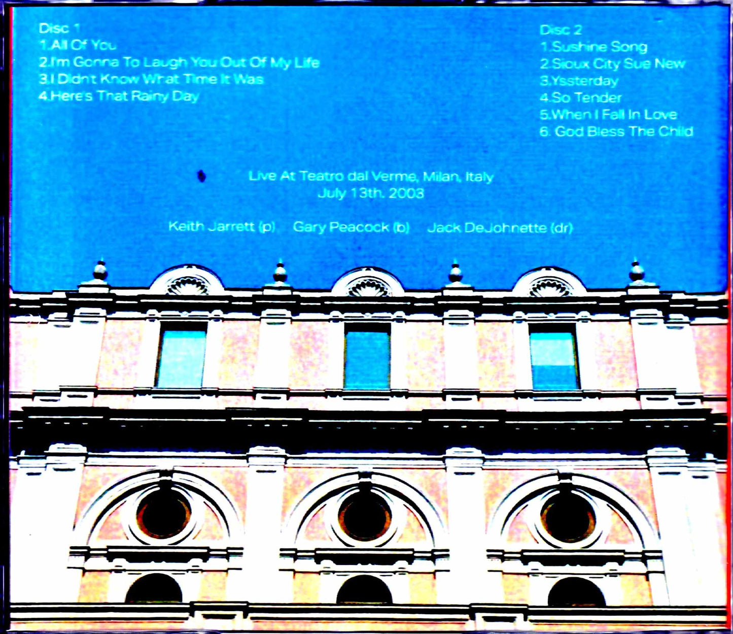 Keith Jarrett Trio/Italy 2003