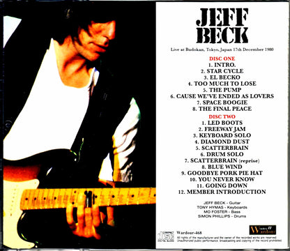 Jeff Beck/Tokyo,Japan 12.17.1980 Upgrade